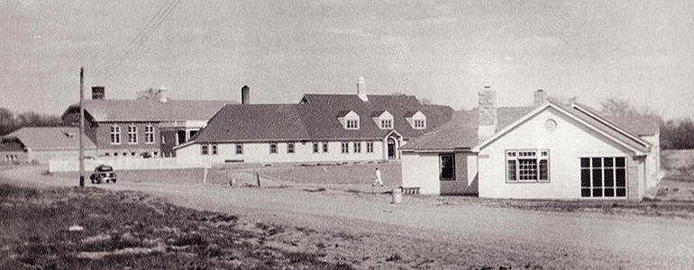 Unknown photo of Wellington, Waterloo and Perth buildings circa 1946